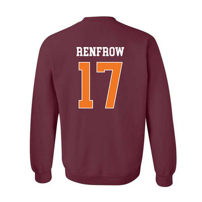 Virginia Tech - NCAA Baseball : Brett Renfrow - Classic Shersey Crewneck Sweatshirt-1