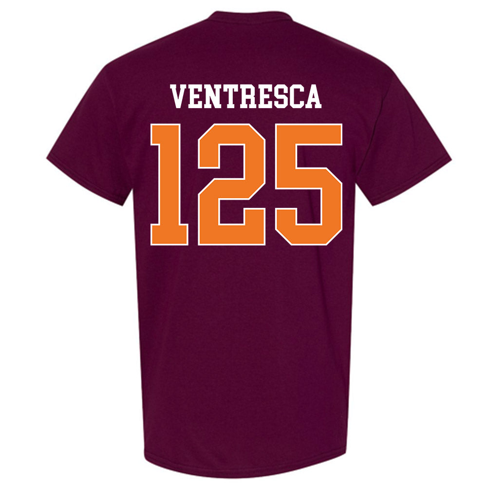 Virginia Tech - NCAA Wrestling : Eddie Ventresca - Classic Shersey T-Shirt-1