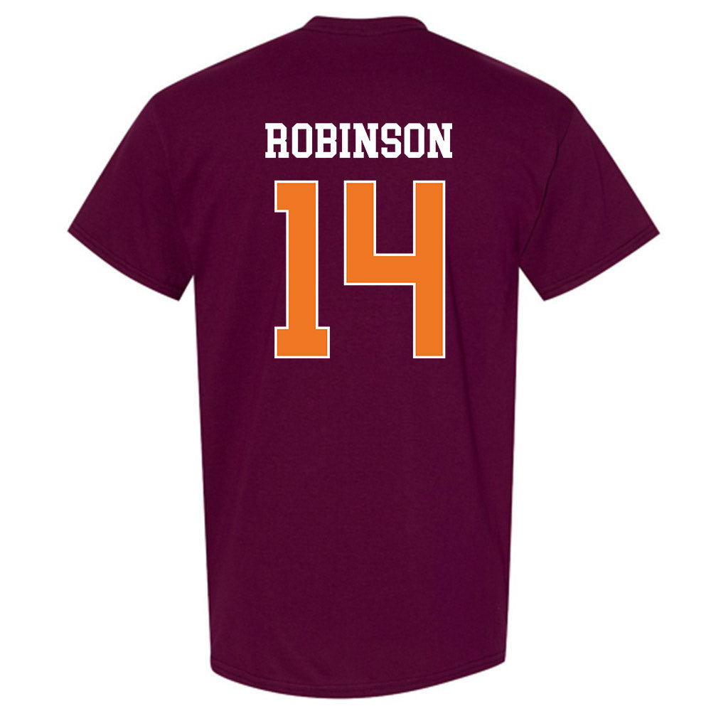 Virginia Tech - NCAA Football : Sheldon Robinson - Classic Shersey T-Shirt-1