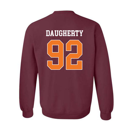 Virginia Tech - NCAA Football : Aiden Daugherty - Classic Shersey Crewneck Sweatshirt-1