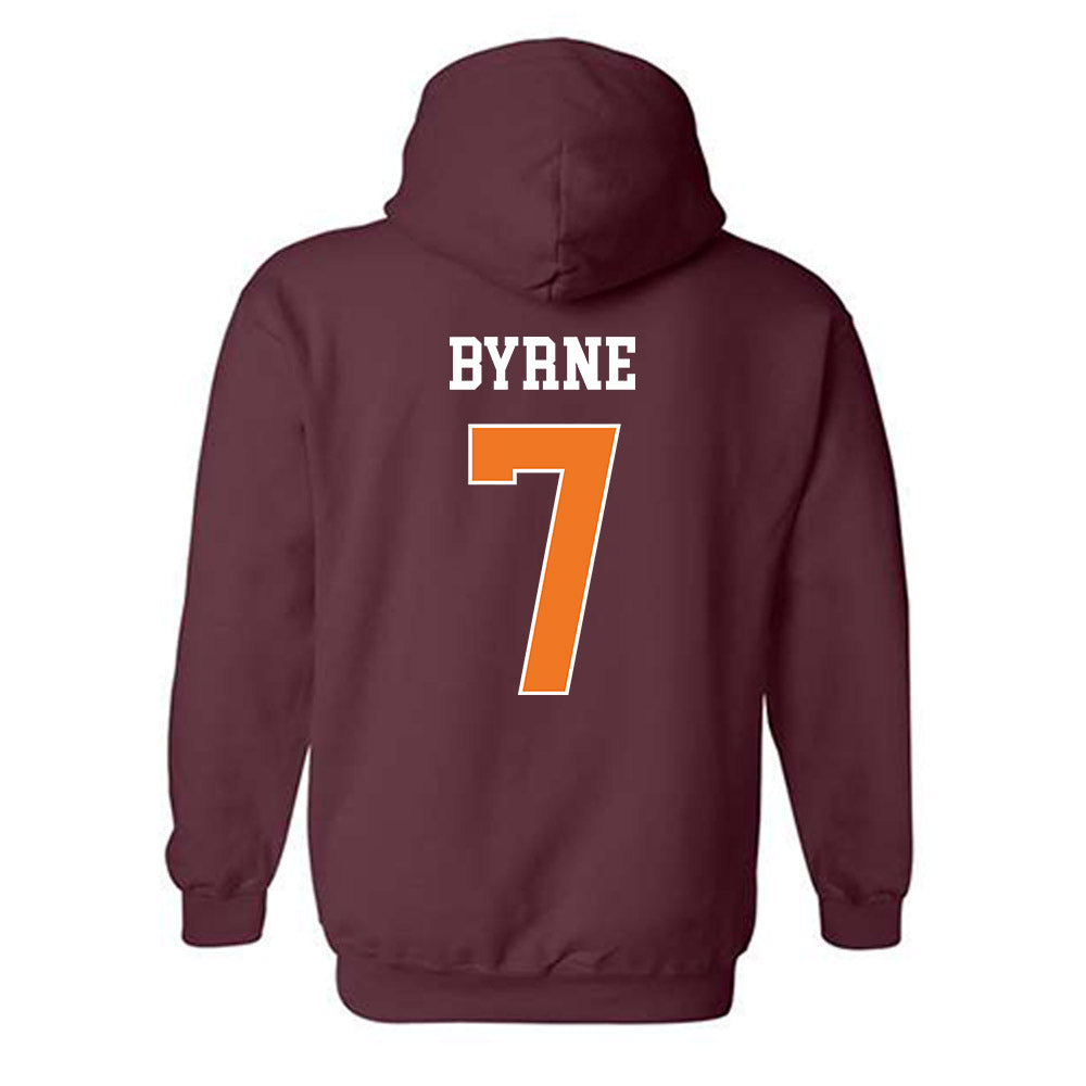 Virginia Tech - NCAA Women's Lacrosse : Keelin Byrne - Classic Shersey Hooded Sweatshirt-1