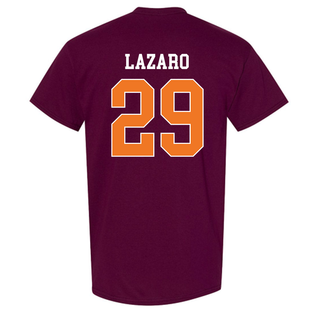 Virginia Tech - NCAA Baseball : Danny Lazaro - Classic Shersey T-Shirt-1