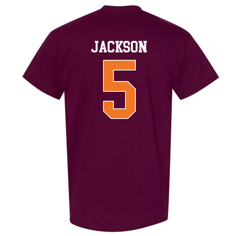 Virginia Tech - NCAA Football : Marlion Jackson - Classic Shersey T-Shirt-1