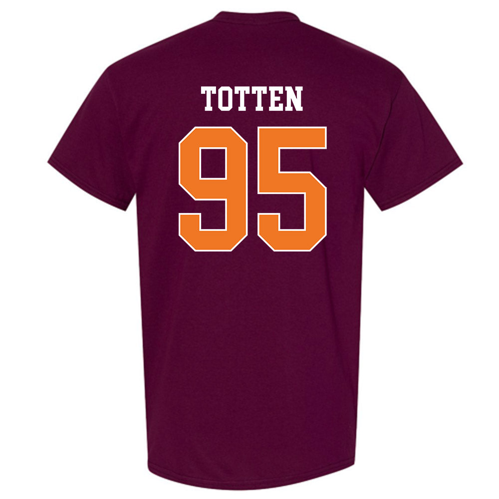 Virginia Tech - NCAA Football : Nathan Totten - Classic Shersey T-Shirt-1