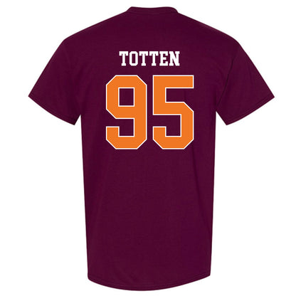 Virginia Tech - NCAA Football : Nathan Totten - Classic Shersey T-Shirt-1