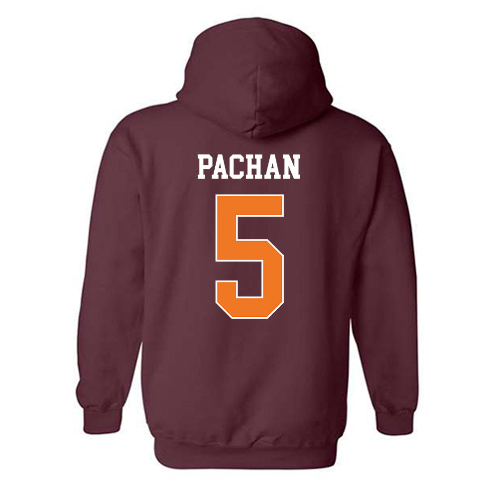 Virginia Tech - NCAA Women's Soccer : Hannah Pachan - Classic Shersey Hooded Sweatshirt-1