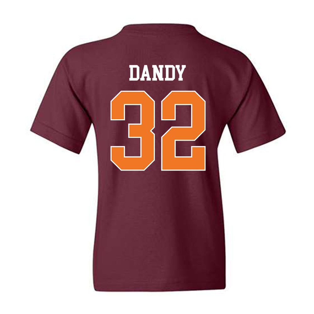 Virginia Tech - NCAA Football : Deric Dandy - Classic Shersey Youth T-Shirt-1