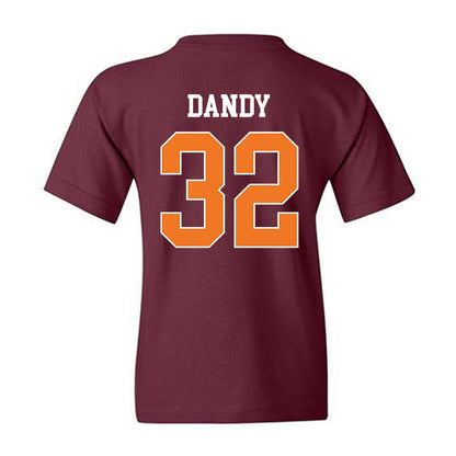 Virginia Tech - NCAA Football : Deric Dandy - Classic Shersey Youth T-Shirt-1