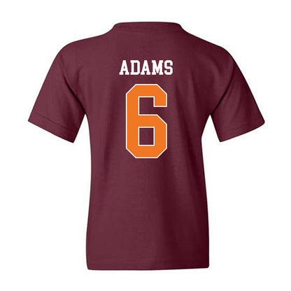 Virginia Tech - NCAA Football : Keylen Adams - Classic Shersey Youth T-Shirt-1