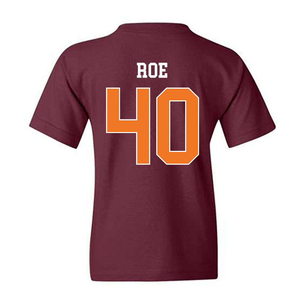 Virginia Tech - NCAA Baseball : Brody Roe - Classic Shersey Youth T-Shirt-1