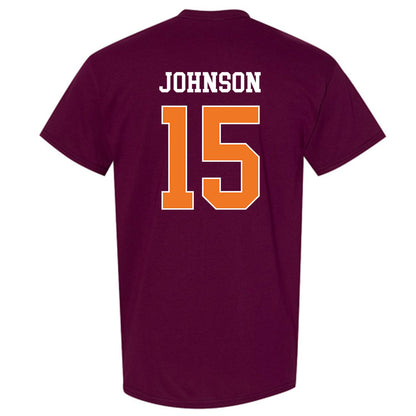 Virginia Tech - NCAA Football : Brennan Johnson - Classic Shersey T-Shirt-1