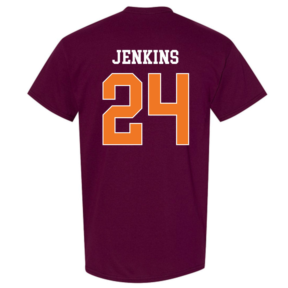 Virginia Tech - NCAA Women's Basketball : Amani Jenkins - Classic Shersey T-Shirt-1