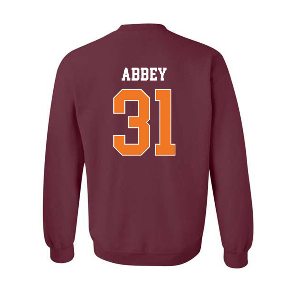 Virginia Tech - NCAA Football : Jason Abbey - Classic Shersey Crewneck Sweatshirt-1