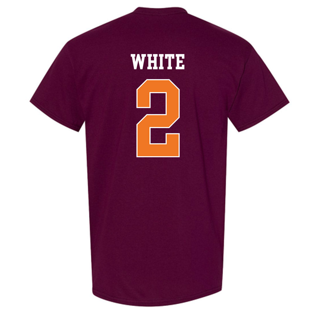 Virginia Tech - NCAA Football : Jaquez White - Classic Shersey T-Shirt-1