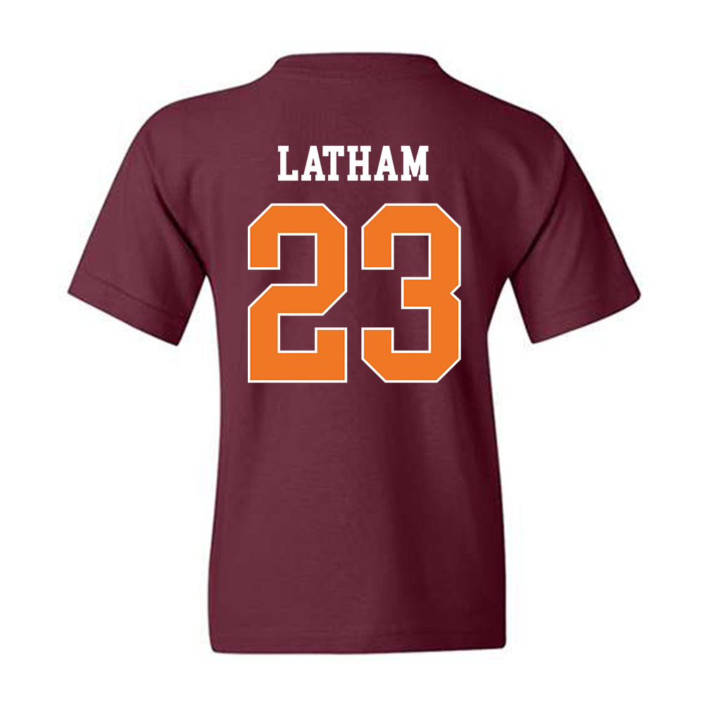Virginia Tech - NCAA Women's Basketball : Alyssa Latham - Classic Shersey Youth T-Shirt-1