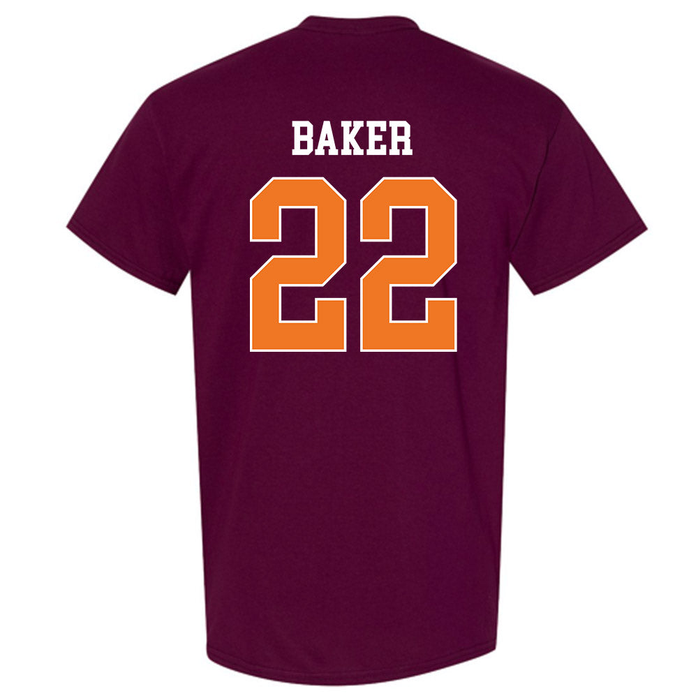 Virginia Tech - NCAA Football : Bryce Baker - Classic Shersey T-Shirt-1