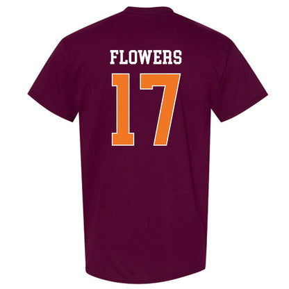 Virginia Tech - NCAA Football : Tyson Flowers - Classic Shersey T-Shirt-1