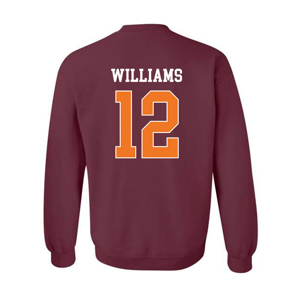 Virginia Tech - NCAA Football : Gabe Williams - Classic Shersey Crewneck Sweatshirt-1