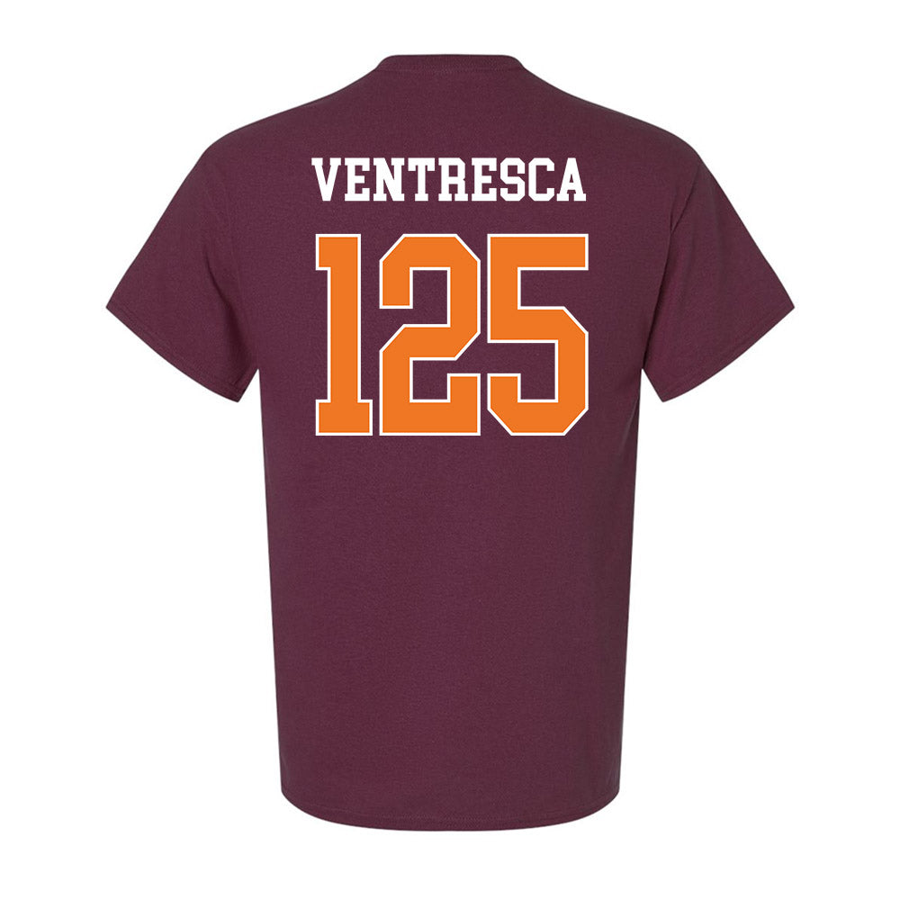 Virginia Tech - NCAA Wrestling : Eddie Ventresca - Classic Shersey Ultra Cotton T-Shirt-1