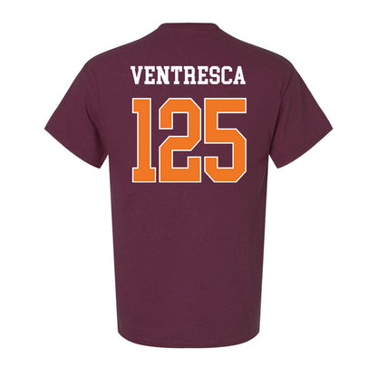 Virginia Tech - NCAA Wrestling : Eddie Ventresca - Classic Shersey Ultra Cotton T-Shirt-1