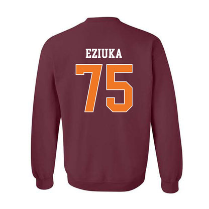 Virginia Tech - NCAA Football : Benjamin Eziuka - Classic Shersey Crewneck Sweatshirt-1