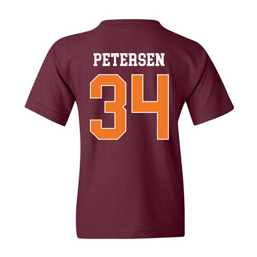Virginia Tech - NCAA Women's Basketball : Kayl Petersen - Classic Shersey Youth T-Shirt-1