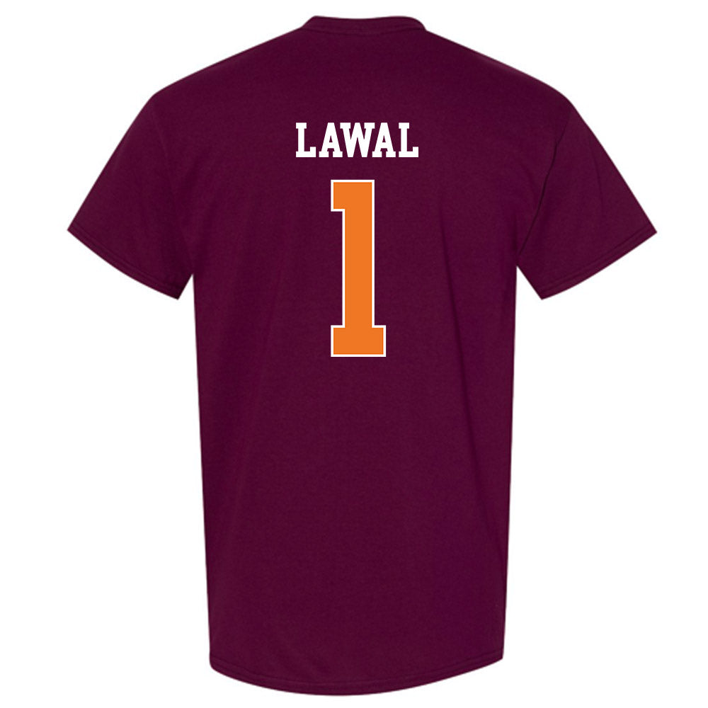 Virginia Tech - NCAA Men's Basketball : Tobi Lawal - Classic Shersey T-Shirt-1
