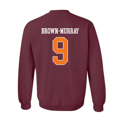 Virginia Tech - NCAA Football : Isaiah Brown-Murray - Classic Shersey Crewneck Sweatshirt-1