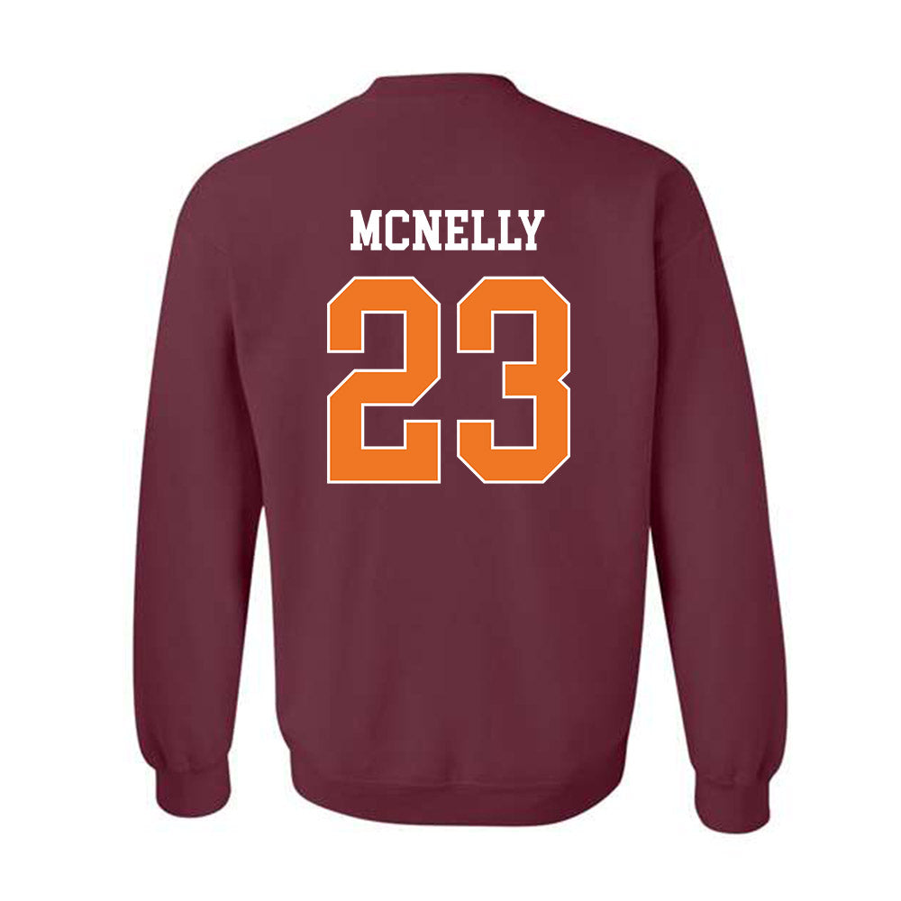 Virginia Tech - NCAA Softball : Sara McNelly - Classic Shersey Crewneck Sweatshirt-1