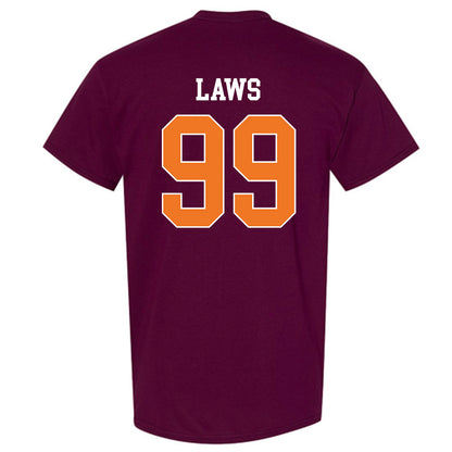 Virginia Tech - NCAA Football : Emmett Laws - Classic Shersey T-Shirt-1