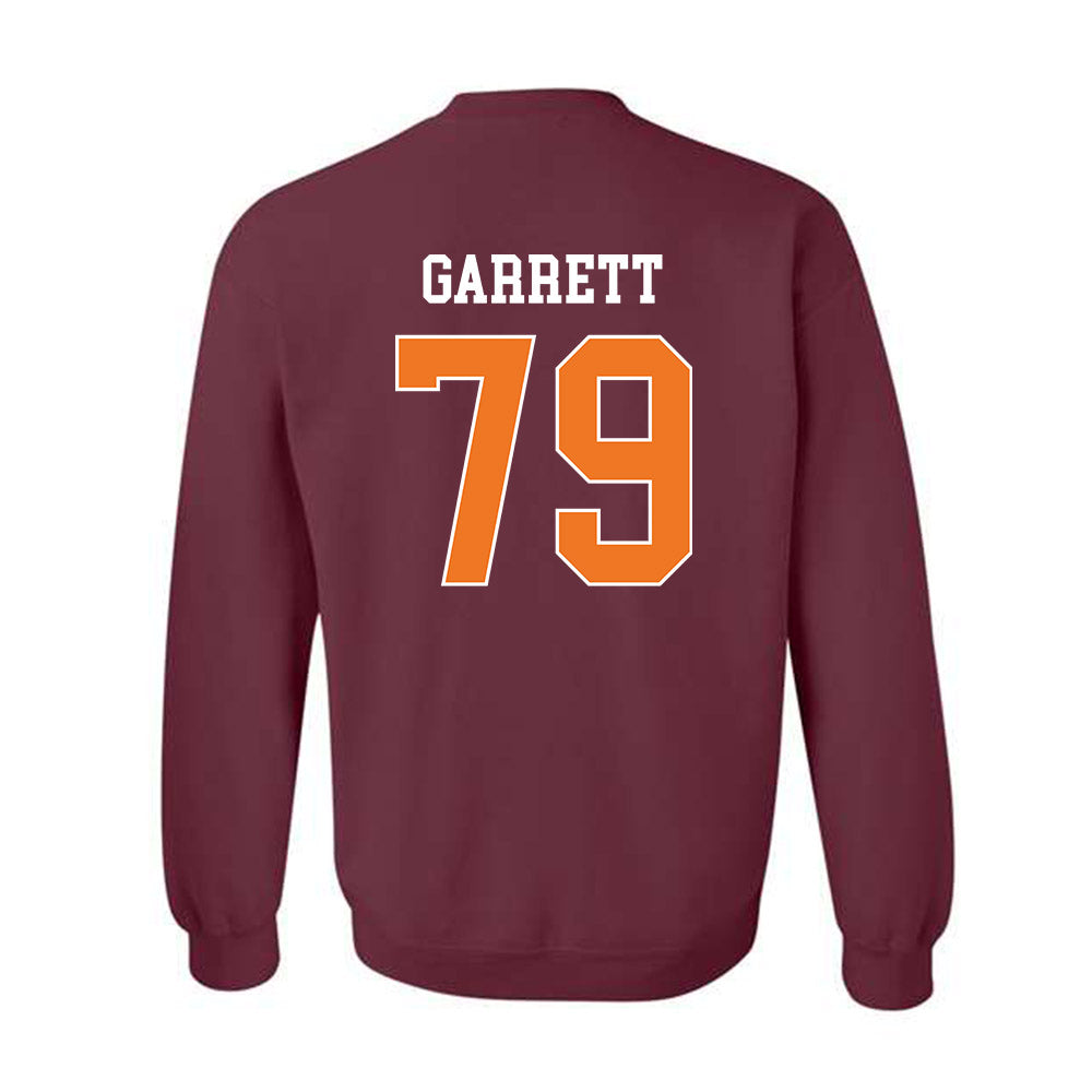 Virginia Tech - NCAA Football : Johnny Garrett - Classic Shersey Crewneck Sweatshirt-1