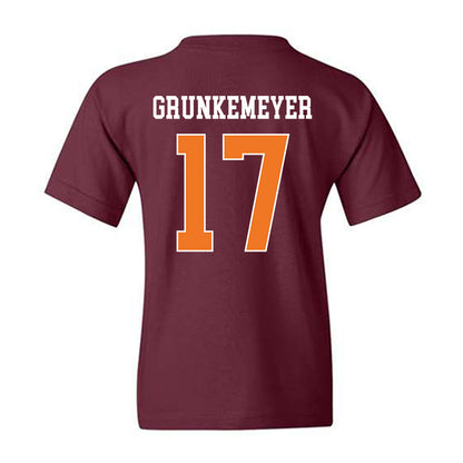 Virginia Tech - NCAA Football : Ethan Grunkemeyer - Classic Shersey Youth T-Shirt-1