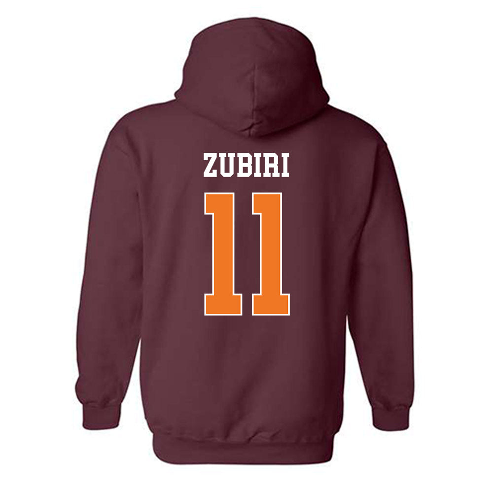 Virginia Tech - NCAA Women's Volleyball : Paloma Zubiri - Classic Shersey Hooded Sweatshirt-1