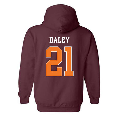 Virginia Tech - NCAA Women's Basketball : Melannie Daley - Classic Shersey Hooded Sweatshirt-1