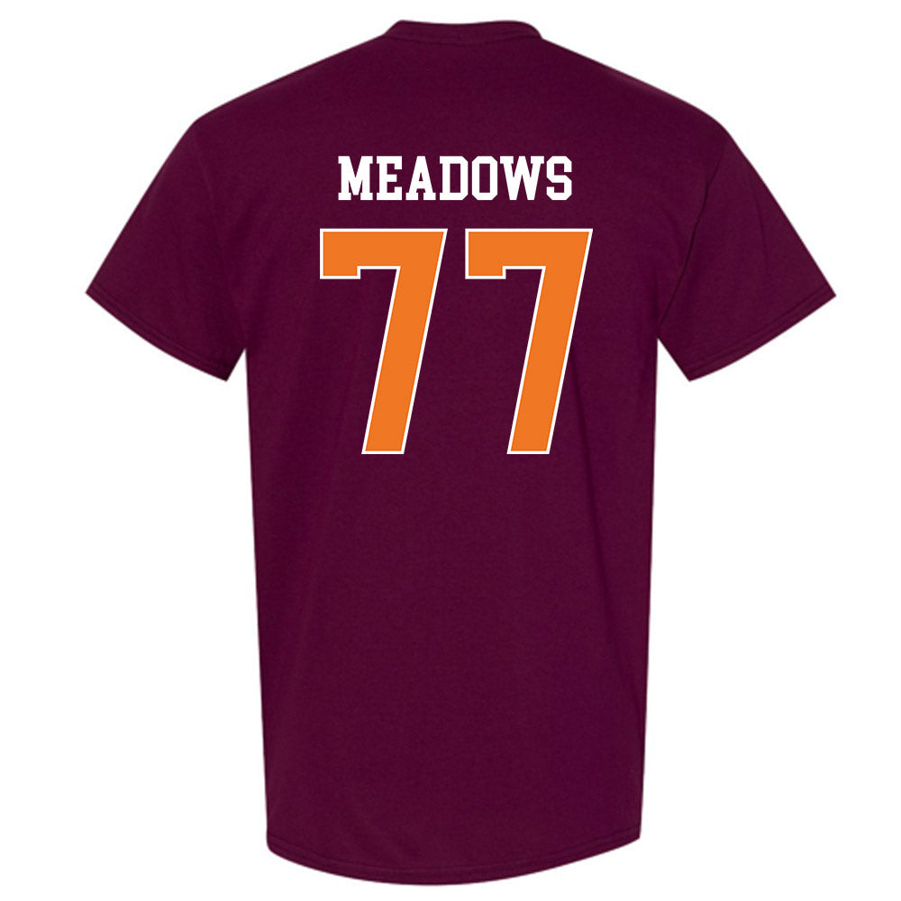 Virginia Tech - NCAA Football : Brody Meadows - Classic Shersey T-Shirt-1