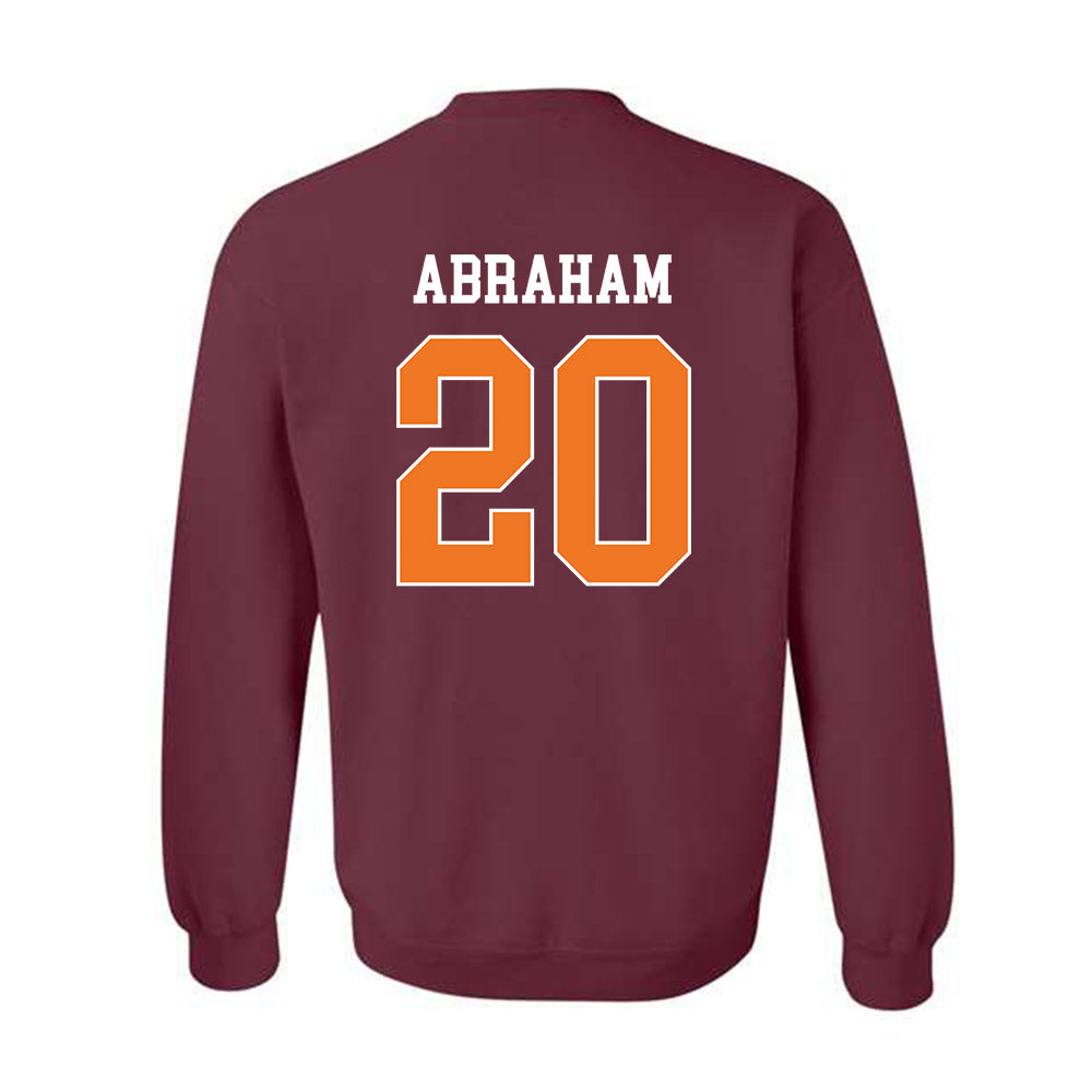 Virginia Tech - NCAA Baseball : Nic Abraham - Classic Shersey Crewneck Sweatshirt-1