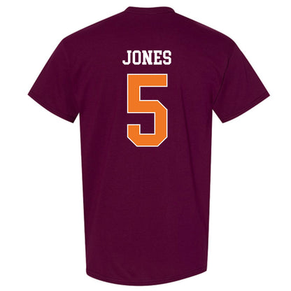 Virginia Tech - NCAA Men's Basketball : SinCere Jones - Classic Shersey T-Shirt-1