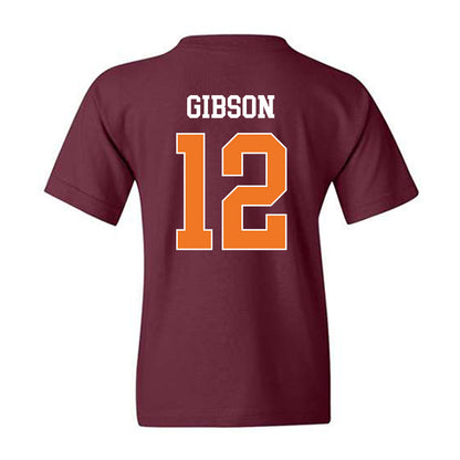 Virginia Tech - NCAA Baseball : Ethan Gibson - Classic Shersey Youth T-Shirt-1