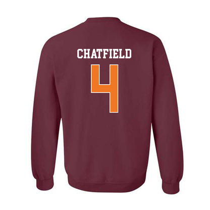 Virginia Tech - NCAA Softball : Michelle Chatfield - Classic Shersey Crewneck Sweatshirt-1