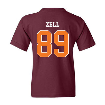 Virginia Tech - NCAA Football : Hudson Zell - Classic Shersey Youth T-Shirt-1