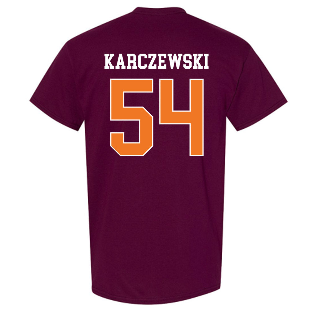Virginia Tech - NCAA Football : Grant Karczewski - Classic Shersey T-Shirt-1