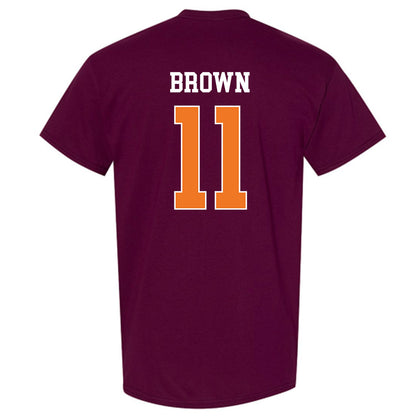 Virginia Tech - NCAA Football : Davion Brown - Classic Shersey T-Shirt-1