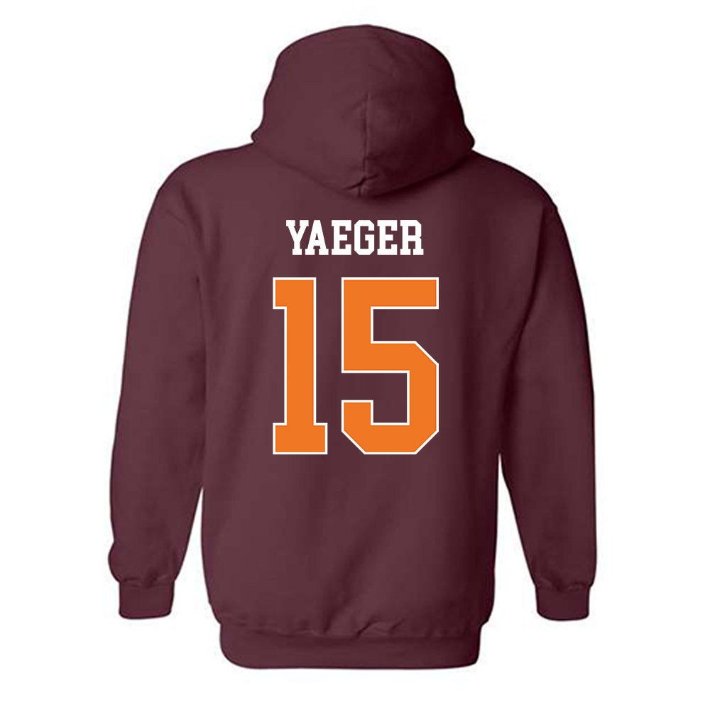 Virginia Tech - NCAA Softball : Zoe Yaeger - Classic Shersey Hooded Sweatshirt-1