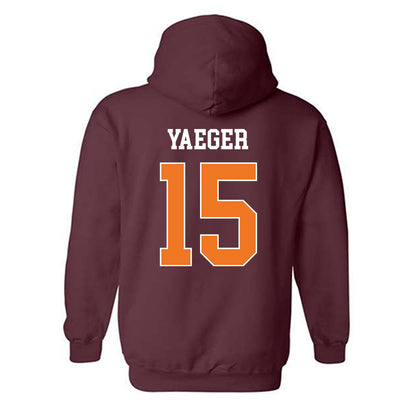 Virginia Tech - NCAA Softball : Zoe Yaeger - Classic Shersey Hooded Sweatshirt-1