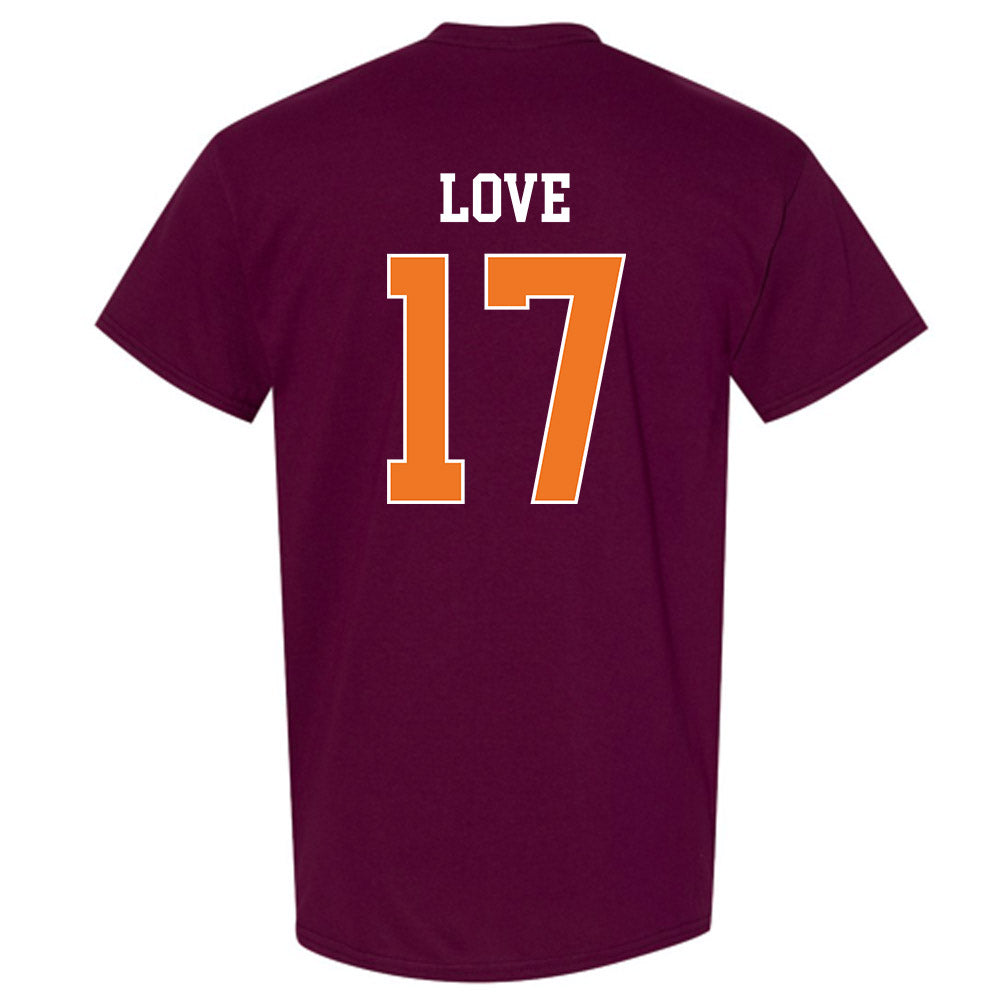 Virginia Tech - NCAA Football : John Love - Classic Shersey T-Shirt-1