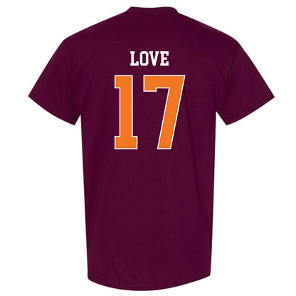 Virginia Tech - NCAA Football : John Love - Classic Shersey T-Shirt-1