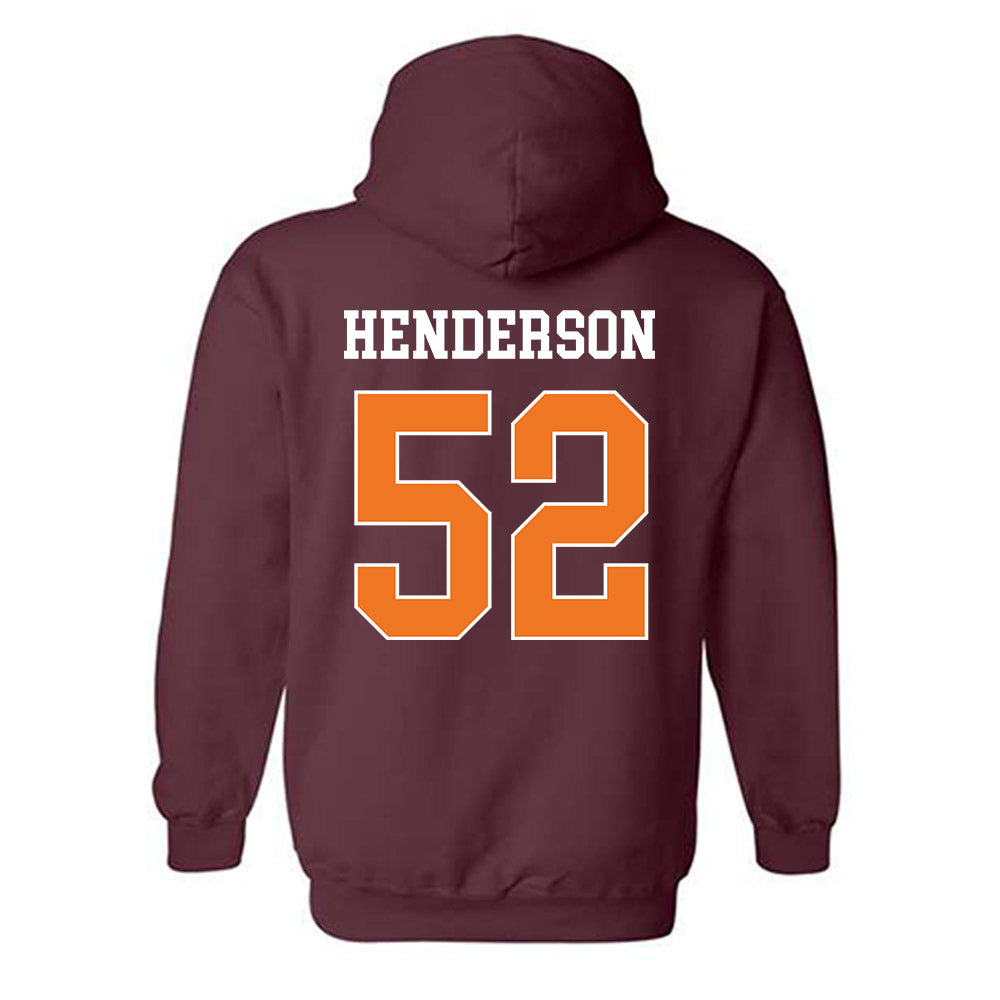 Virginia Tech - NCAA Football : Sherrod Henderson - Classic Shersey Hooded Sweatshirt-1