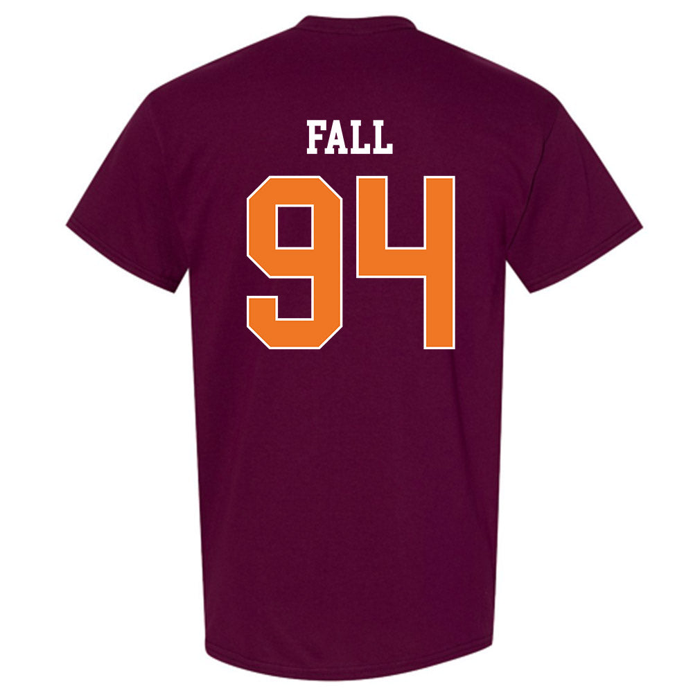 Virginia Tech - NCAA Football : Elhadj Fall - Classic Shersey T-Shirt-1
