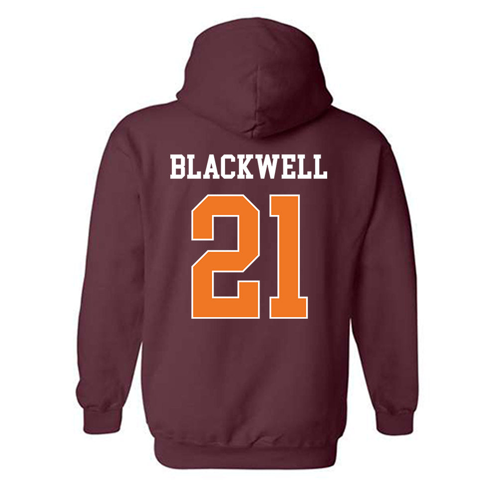Virginia Tech - NCAA Softball : Lyla Blackwell - Classic Shersey Hooded Sweatshirt-1