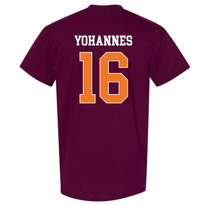 Virginia Tech - NCAA Men's Soccer : Mathias Yohannes - Classic Shersey T-Shirt-1